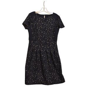 ENFOCUS STUDIO Pretty Midi Dress Blueish Black &Lurex/Sparkly Lace Lining Top 8